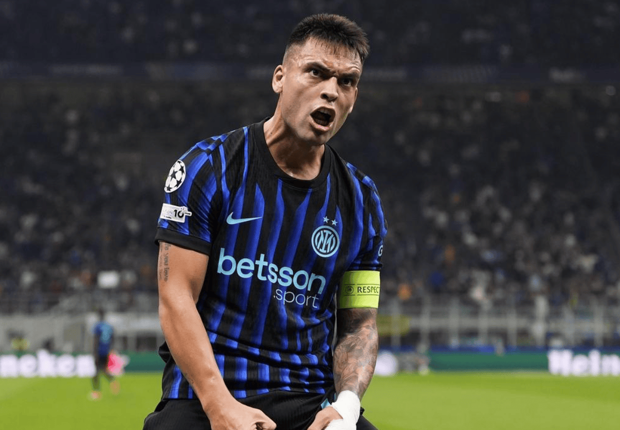 一场3-0踢出4连胜，劳塔罗欧冠爆发，创造队史新纪录